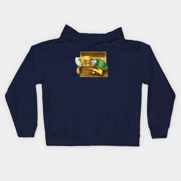 Jake the dog and Prismo's pickles (Adventure Time fan art) Kids Hoodie by art official sweetener